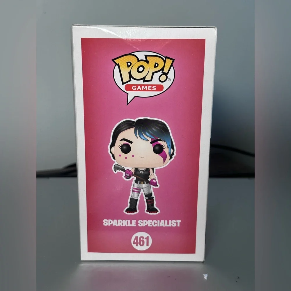 Funko Pop! Games Fortnite Sparkle Specialist‎ #461 Vinyl Figure In Box